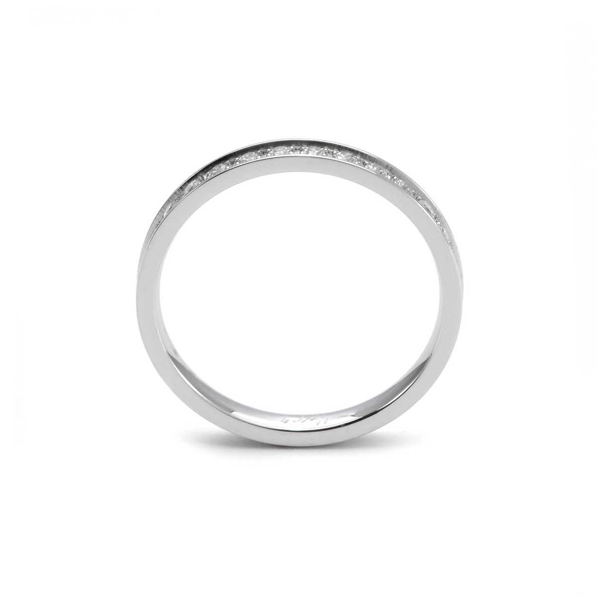 RG111W B.Tiff Stacking .01 ct Eternity Ring [Thin Band]