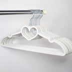 Heart Shaped Clothes Hangers