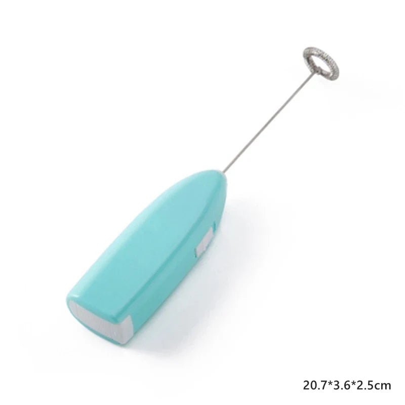 Portable Milk Frother Handheld Mixer | Electric Coffee Foamer Whisk