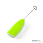 Portable Milk Frother Handheld Mixer | Electric Coffee Foamer Whisk