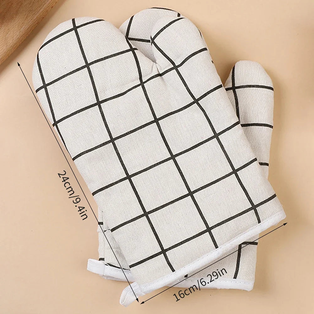 Heat Resistant Kitchen Baking Gloves – Insulated Oven & Cooking Safety Gloves