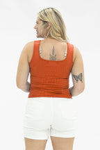 Bella Tank Top, Orange