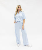 Butter Soft V-Neck Top, Blue