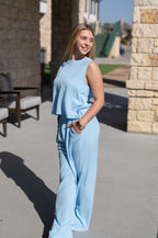 The Earhart Pants, Blue
