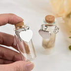 Pet Memorial Bottle for Pet Hair | Dog Cat Fur Keepsake with Silver Accessories