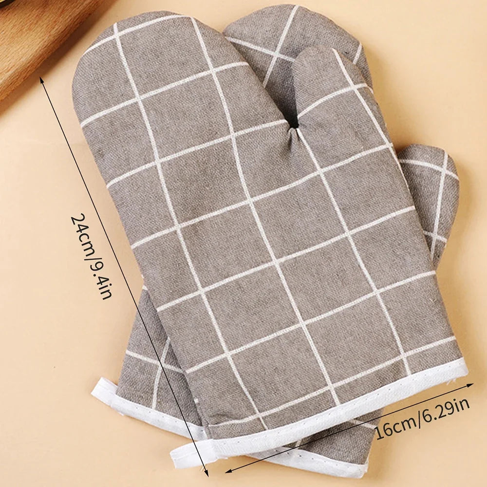 Heat Resistant Kitchen Baking Gloves – Insulated Oven & Cooking Safety Gloves