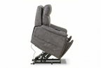 Serenity Slate Grey Ultra Infinite Position Lift Chair with Power Headrest, Heat, Massage & Wireless Charging
