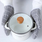 Heat Resistant Kitchen Baking Gloves – Insulated Oven & Cooking Safety Gloves
