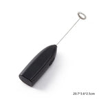 Portable Milk Frother Handheld Mixer | Electric Coffee Foamer Whisk