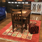 Mission Oak Kitchen Table with 2 Leaves - 2 Stain Options