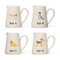 Hand-Painted Ceramic Animal Creamer