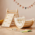 Tiny Land® 7-in-1 Montessori Climbing Set with Play Pad
