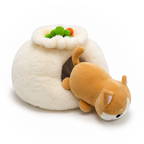 Meow Bao the Dumpling Kitty Plushie Set, 7.5" Adorable Soup Dumpling Stuffed Animal Toy for Kids OrnamentallyYou