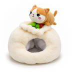 Meow Bao the Dumpling Kitty Plushie Set, 7.5" Adorable Soup Dumpling Stuffed Animal Toy for Kids OrnamentallyYou