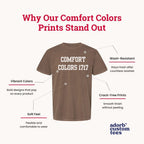 Bookworm Comfort Colors Shirt - Book Lover Tee