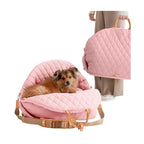 3-in-1 Cotton Multipurpose Pet Carrier & Car Seat.