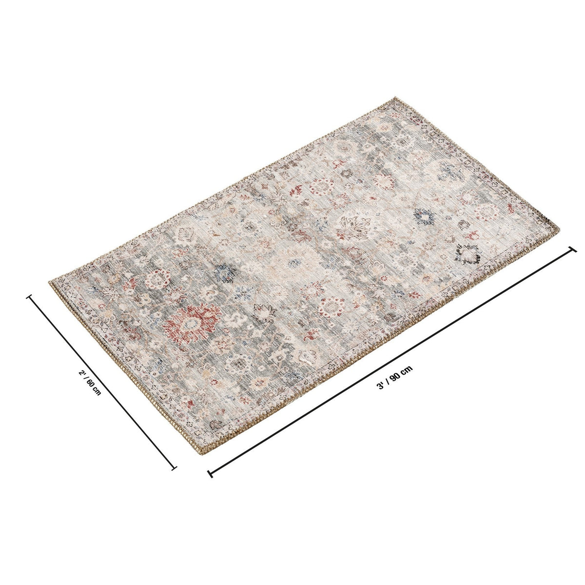 Majestic Area Rug with Durable Polyester Construction - 24" x 36" HouseOfZazla