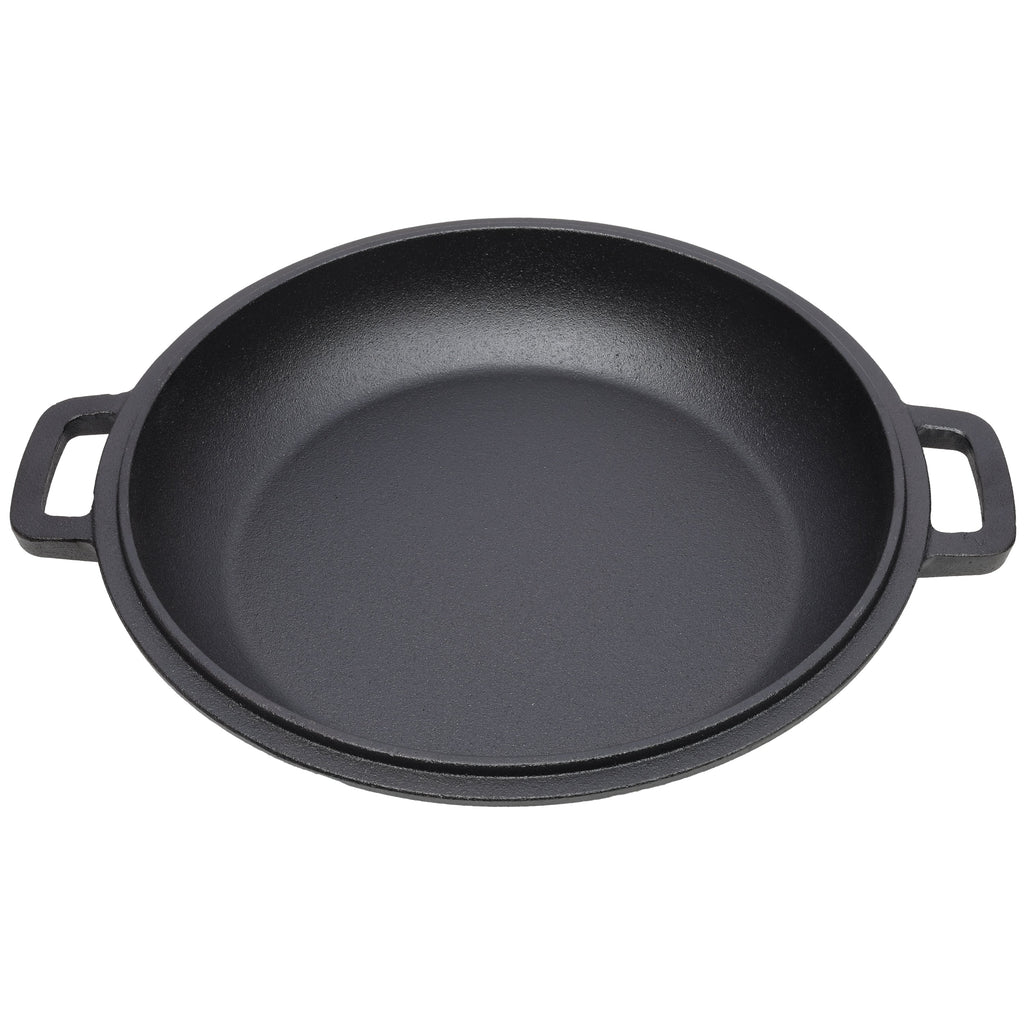 2 in 1 Pre-Seasoned Cast Iron Dutch Oven