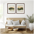 Tranquil Meadows 2 Piece Framed Wall Art Print Set by Amy Lighthall