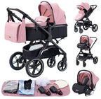 Landscape Stroller With A Reclining Feature And Foldable Design