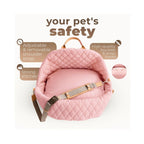 3-in-1 Cotton Multipurpose Pet Carrier & Car Seat.