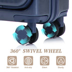 14'/20' 2-Piece ABS Spinner Wheel Luggage Set