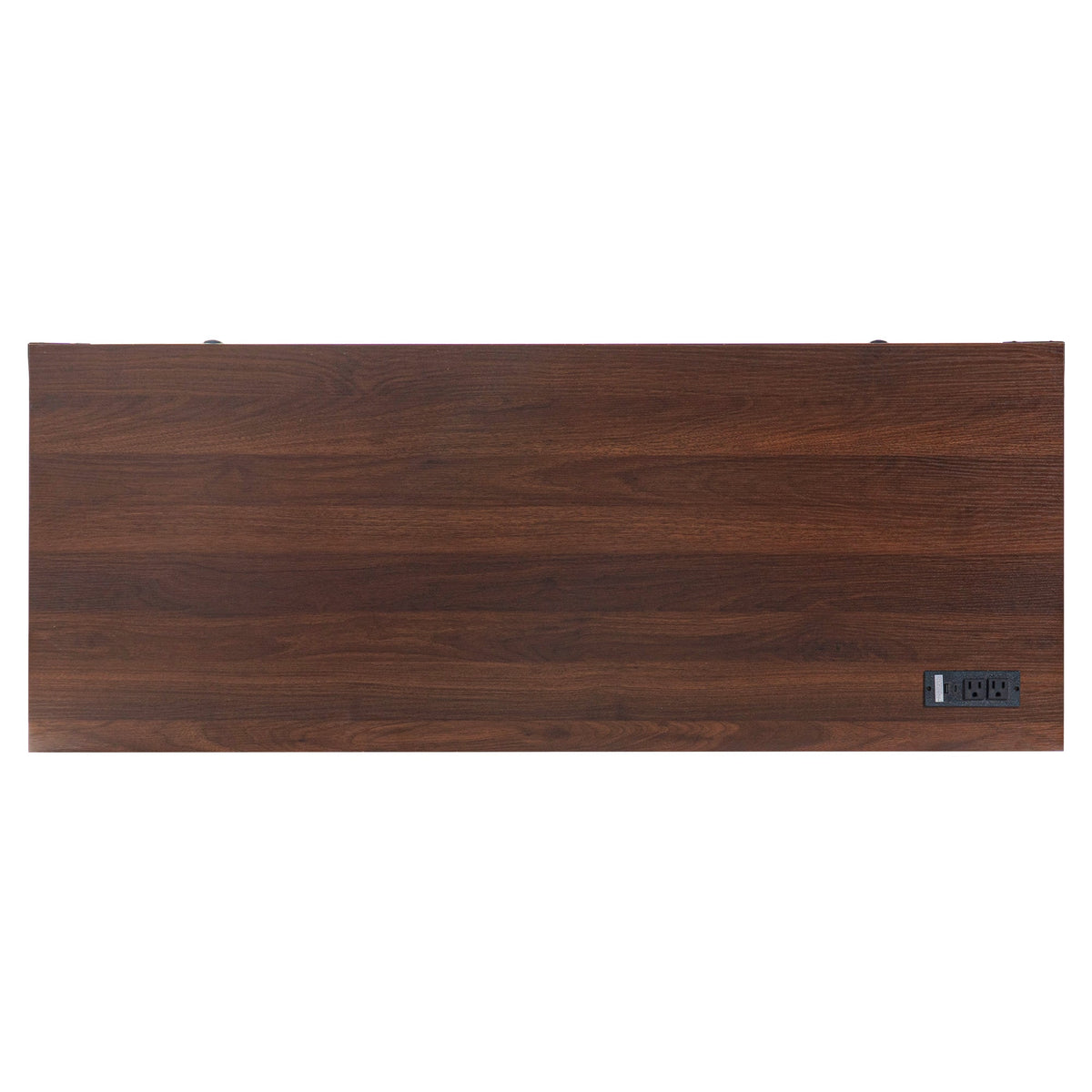 K&K 53.2" Farmhouse Fridge Cabinet
