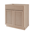 Maple Unfinished 36" Bathroom Vanity Sink Base Cabinet
