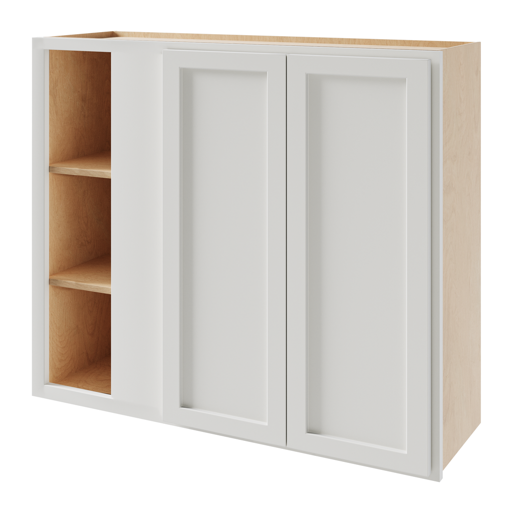 Pure White 39" x 30" Blind Corner Wall Cabinet
