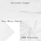 Animal Printed Pillow Cover Cartoon Giraffe Fox Bunny White Seat Polyester Decorative Cushion Cover Sofa Kids Room Alphabet Pillow Cover With Cute Animals Pillow Cases Outdoor Indoor Square Cushion Covers For Home Sofa Couch 45x45cm