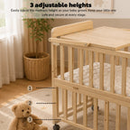 Solid Wood Baby Bassinet