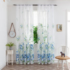 Mesh Curtains Bedroom Light Transmission Decorative Curtain