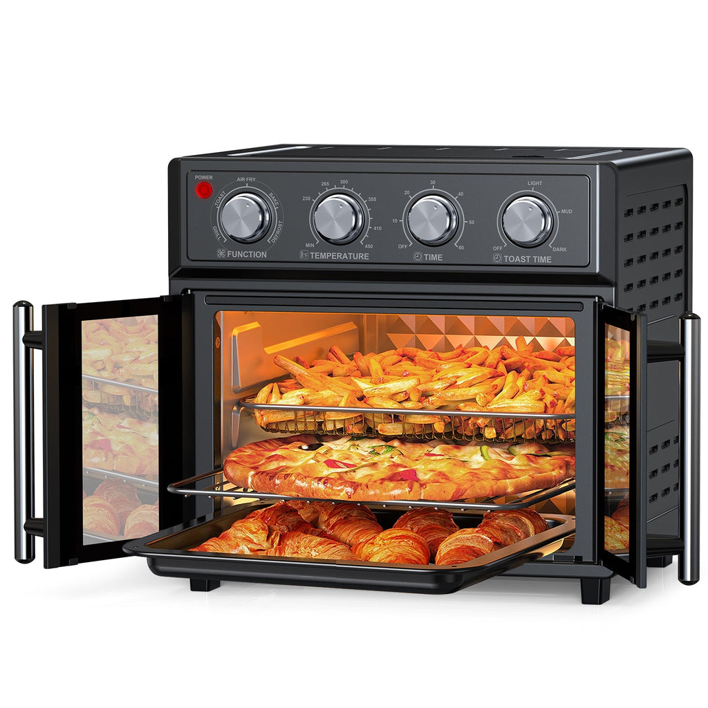 PlumChef 26QT Air Fryer Convection Toaster Oven