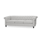 Chesterfield-Style 3 Seater Sofa