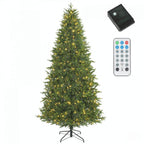 7.5-Foot Hinged Nordmann Fir Prelit Christmas Tree