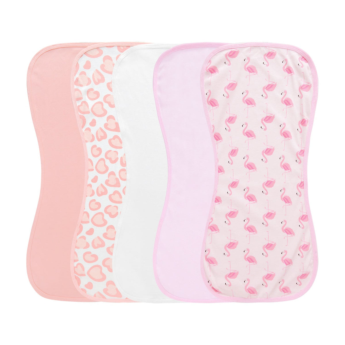 Newborn And Infant Cotton Burp Clothsbibs