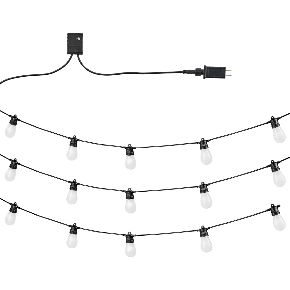 RGB Outdoor String Lights with App Control, 50FT - Multi-Color HouseOfZazla