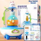 Electric Mini Finger-Powered Pottery Wheel Kit Handmade Set With No-Bake Clay Toys