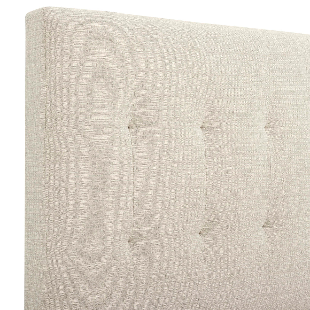 Tufted Upholstered Headboard Platform Bed with Padded Headboard - Queen, Beige or Dark Green HouseOfZazla