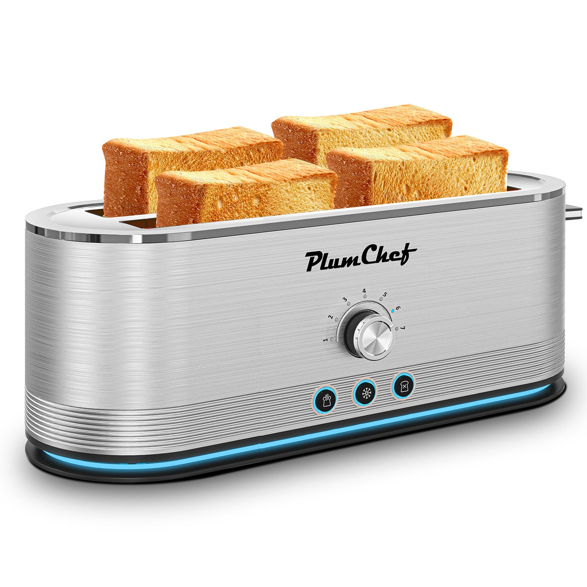Stainless Steel 4-Slice Toaster