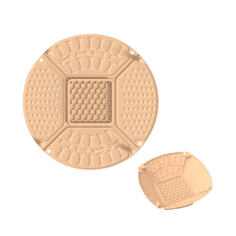 Foldable Slow-Feeding And Licking Mat For Pets
