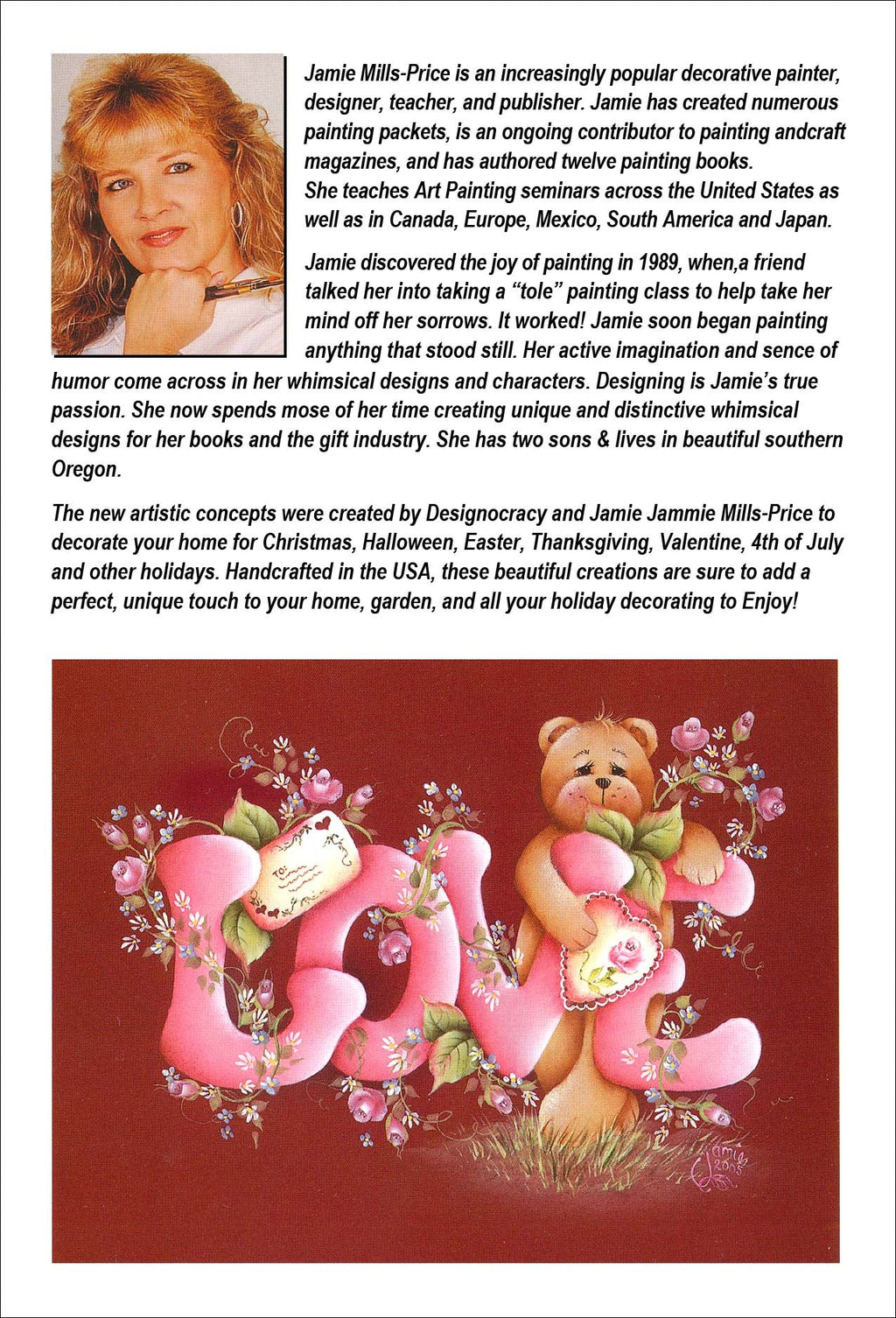 A Season of Sweet Christmas Holiday Door Decor by Jamie Mills-Price - Christmas Decor - 8611079H-MP G.DeBrekht