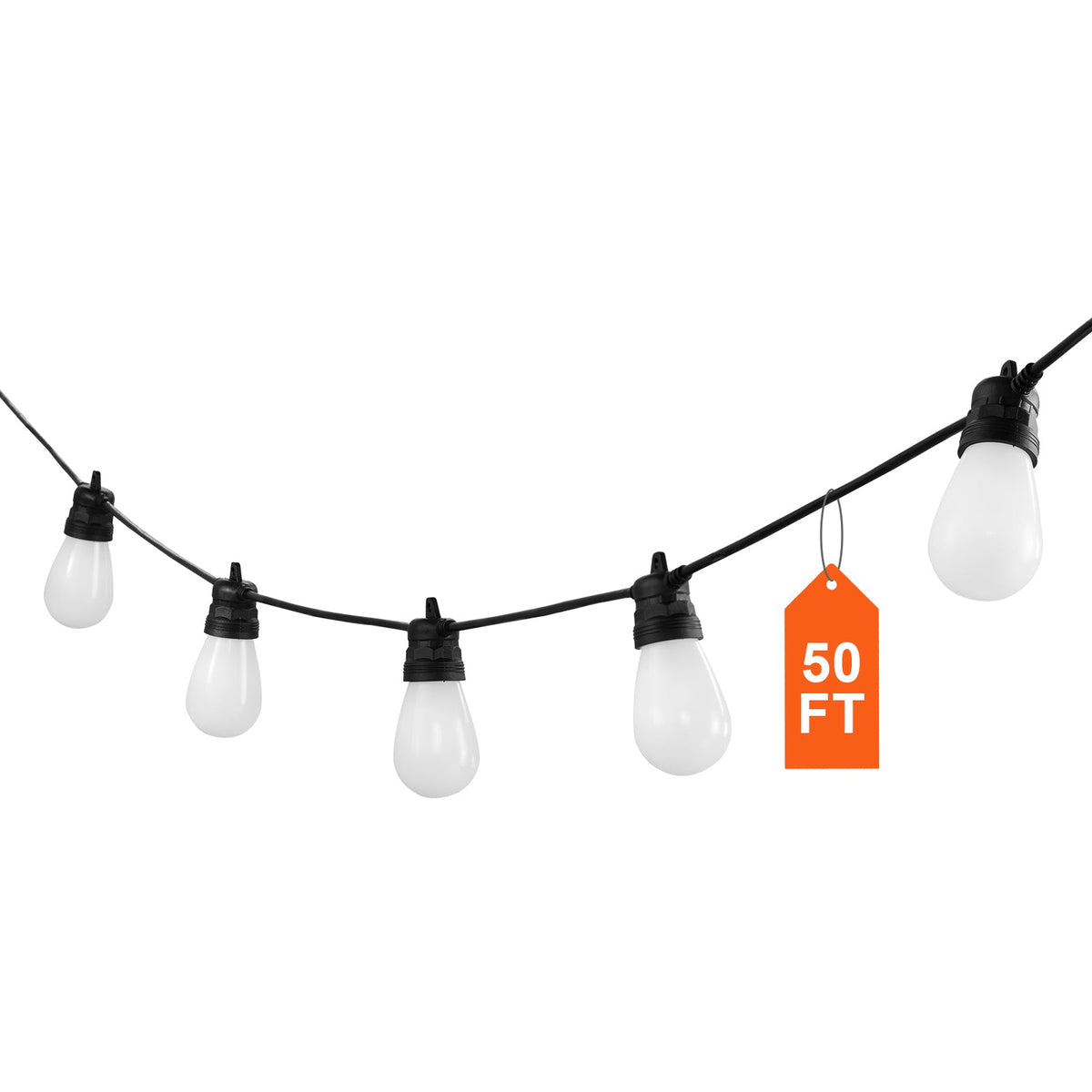 RGB Outdoor String Lights with App Control, 50FT - Multi-Color HouseOfZazla