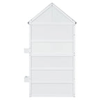 Twin Over Twin House Bunk Bed