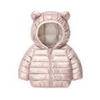 New Spring Autumn And Winter Solid-color Versatile Cotton Coat For Children