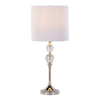 26" Contemporary Crystal Table Lamp