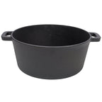 2 in 1 Pre-Seasoned Cast Iron Dutch Oven
