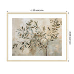 Olive Tree Abstract No. 31 by The Creative Bunch Studio Framed Wall Art Print