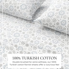 Turkish Cotton Flannel Sheet - Stratton Collection