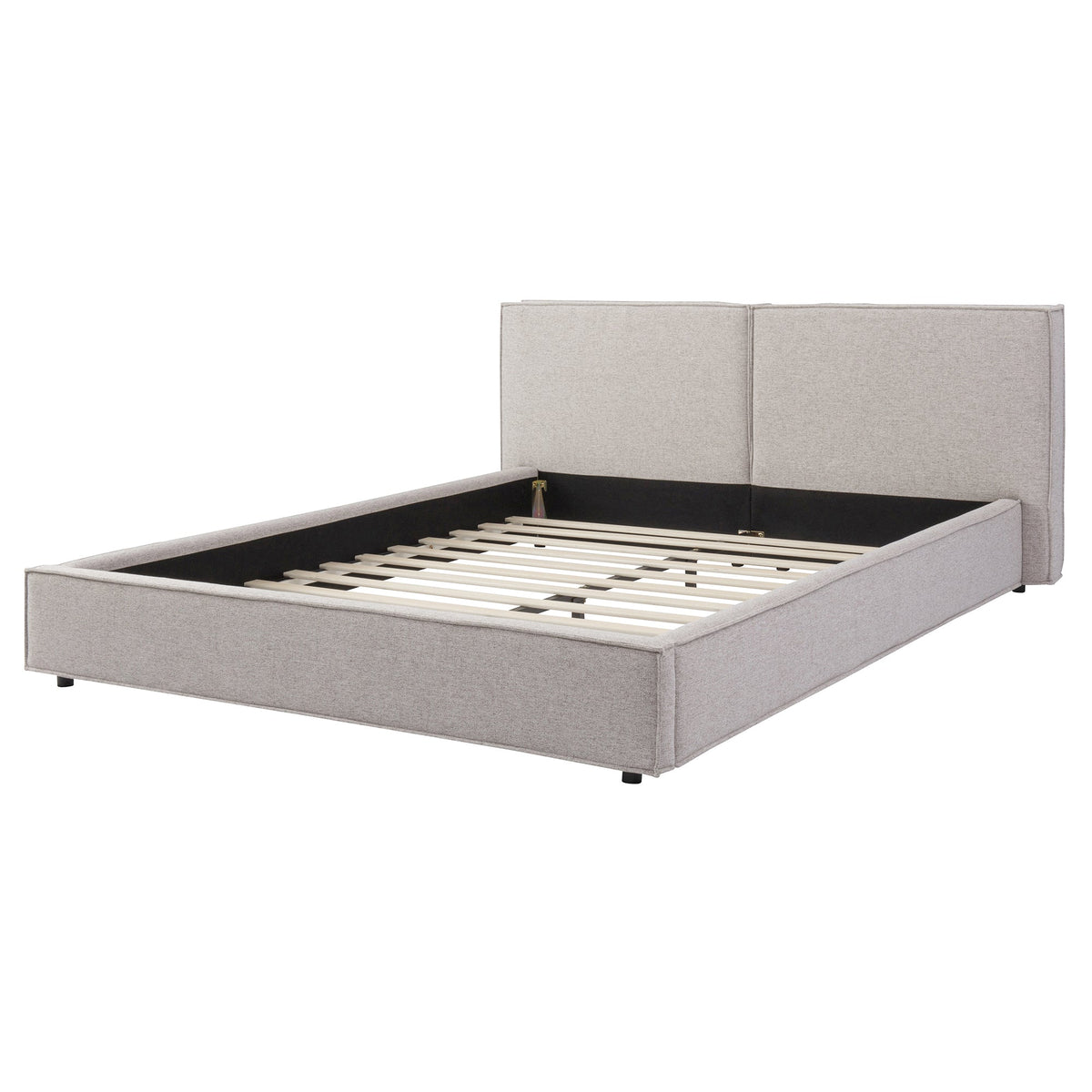 Modern Tufted Queen Size Upholstered Platform Bed Frame HouseOfZazla